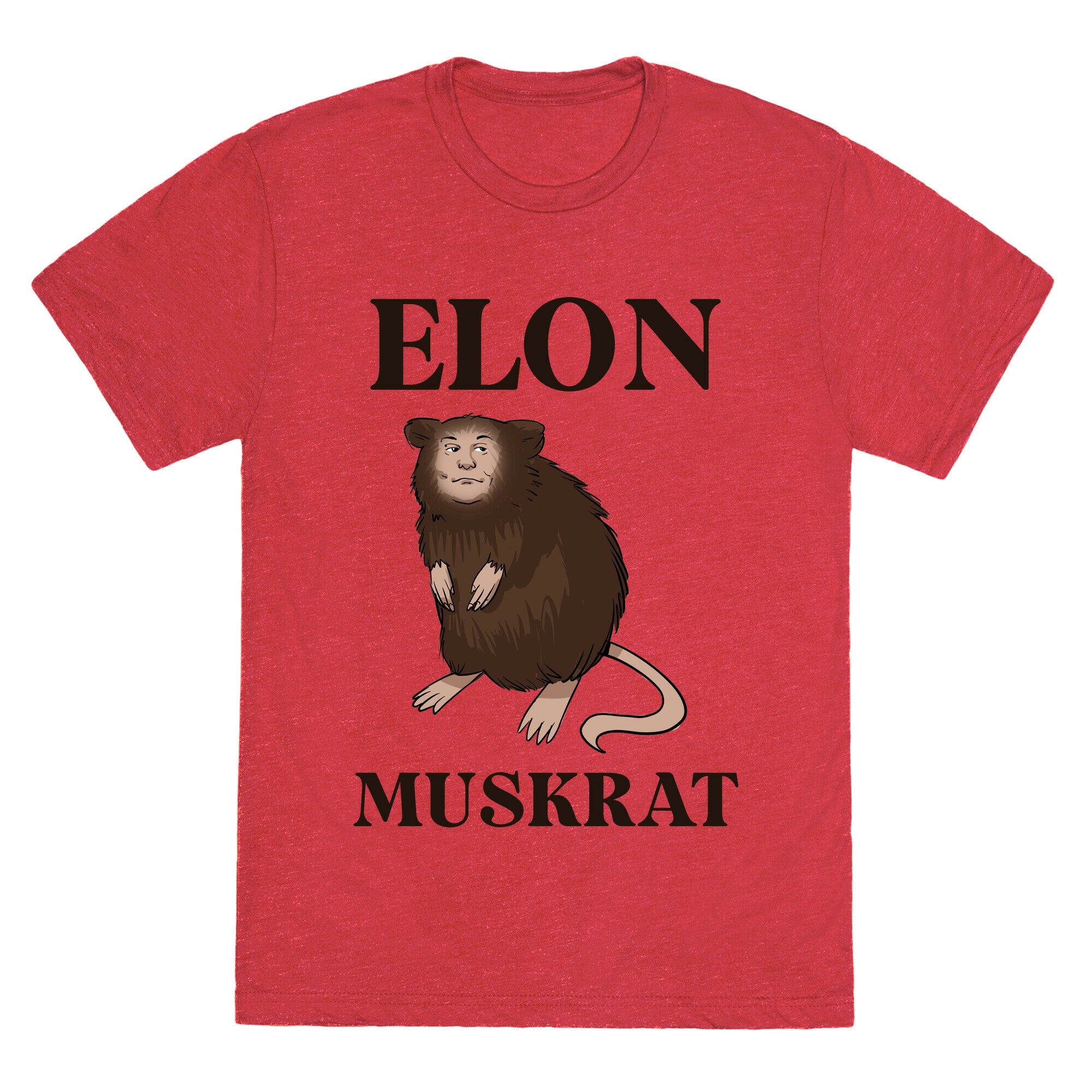 Elon Muskrat Unisex Triblend Tee